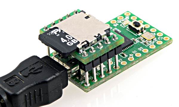 PJRC Teensy SD card adapter