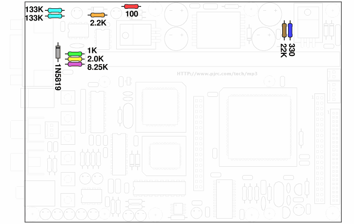 Parts Placement Illustration, Step 7