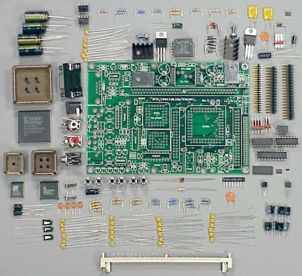 photo of all the parts included in this kit