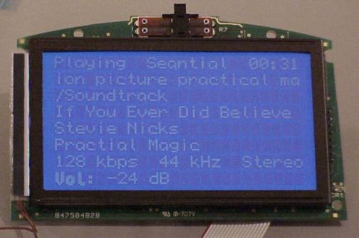 Backlight LCD (White/Light), Photographed in dim lighting