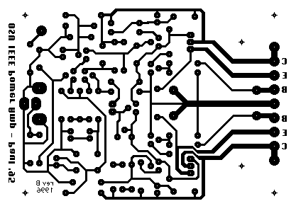 Layout Ocl Power Amplifier - Board Layout - Layout Ocl Power Amplifier