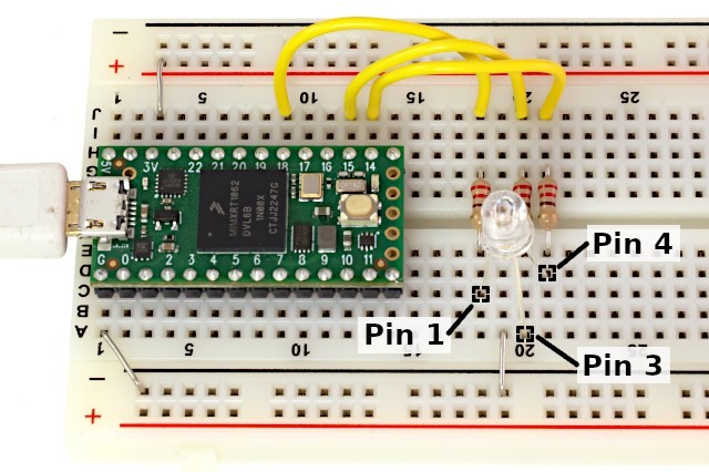 fjendtlighed Messing bombe Teensyduino Tutorial #2: Using an RGB (any color) LED