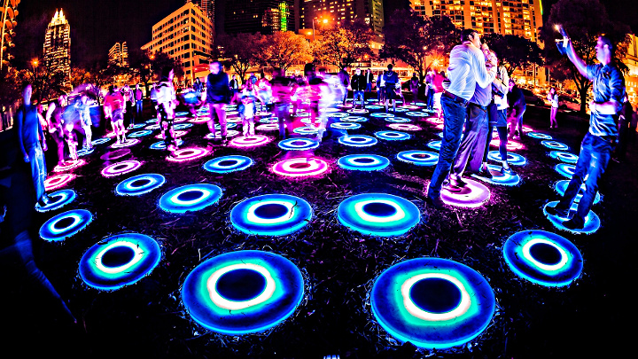 The Pool Interactive LED Art Installation