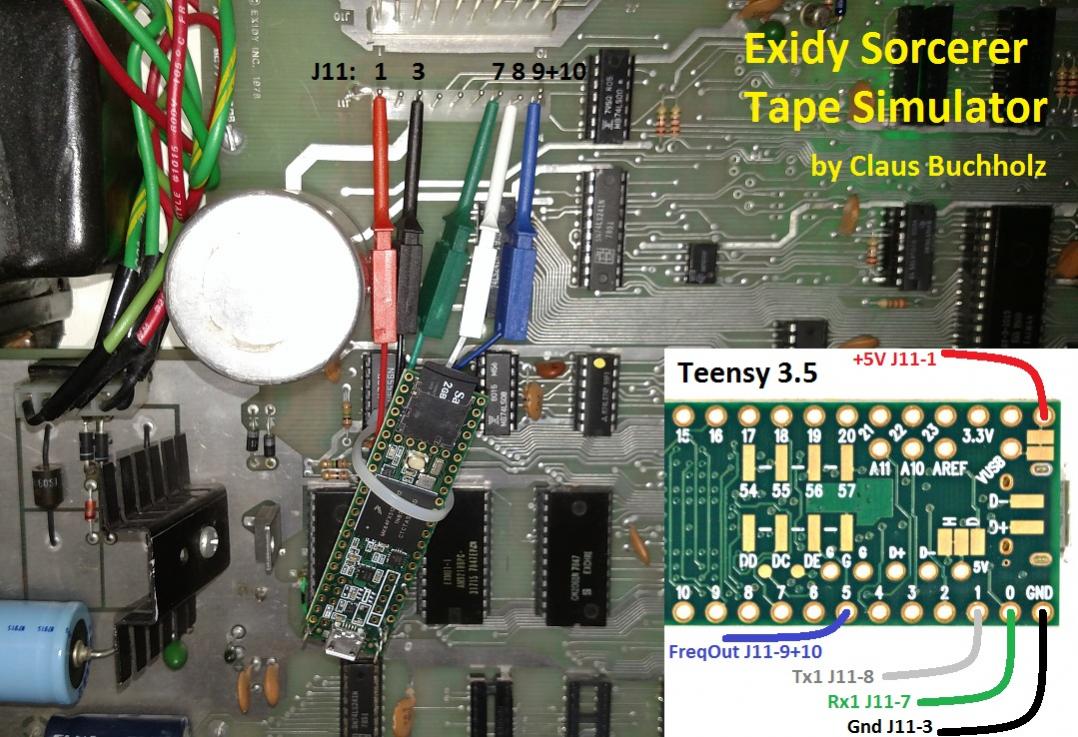 Exidy Sorcerer Tape Simulator
