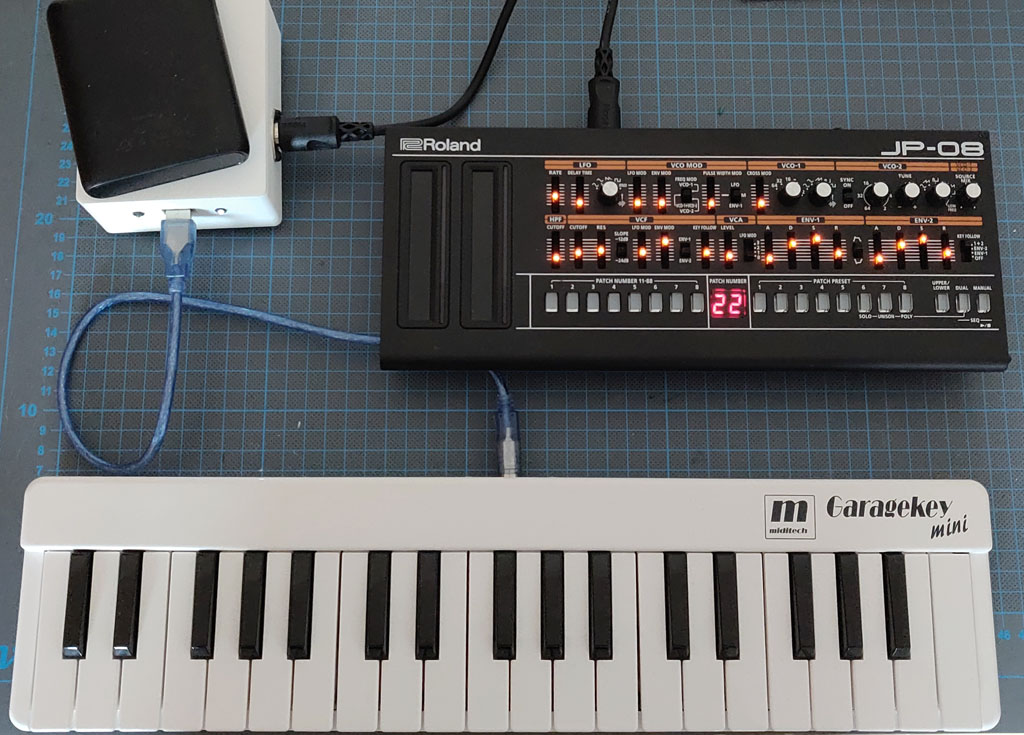 MIDI DIN to USB Converter