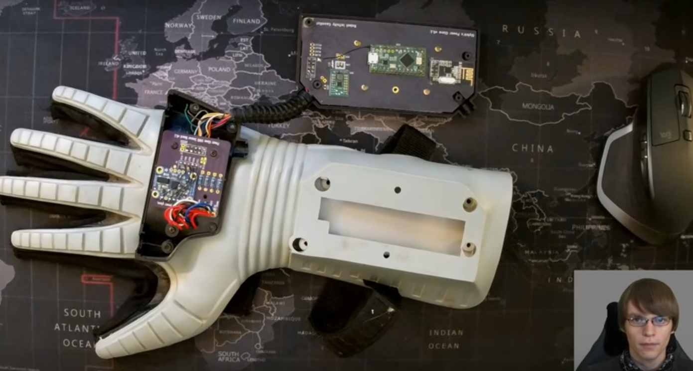 Nintendo Power Glove Modification