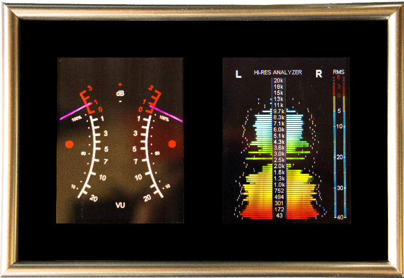 Spectrum Analyzer and VU Meter