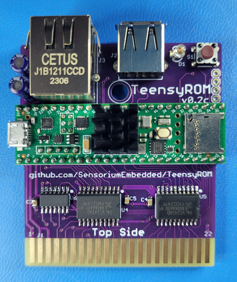 Code 128 Emulation ROM Emulator for Commodore 64 & 128
