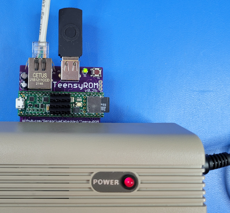 ROM Emulator for Commodore 64 & 128