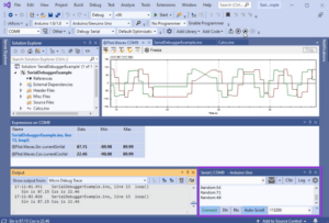 Debugging with Visual Micro