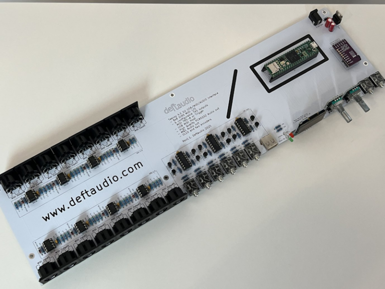 8×14 1U MIDI and Audio Interface